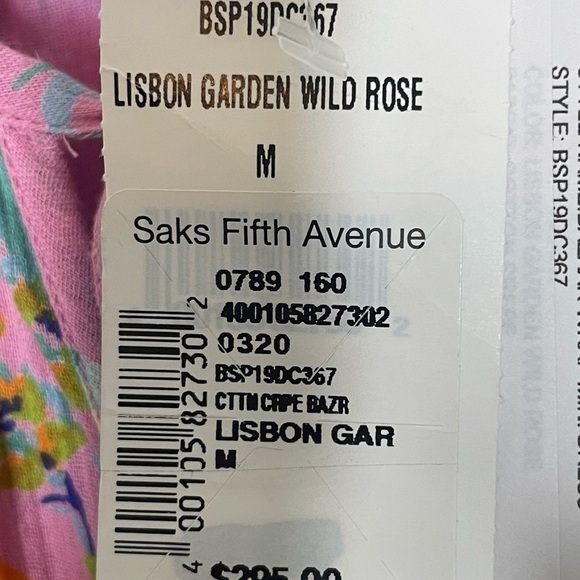 Banjanan dress mini NWT sz M pink floral wrap - Picture 6 of 10